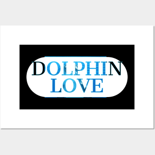 Dolphin love. Posters and Art